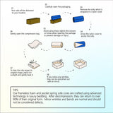 VnndeNest 125" Curved Sofa，Modern Half Moon Sectional Sofa, Comfy Chenille Fabric Upholstered Minimalist Sofa with 3 Pillows, 3 Seater Cloud Couch for Living Room, Apartment, Free Installation，Grey VnndeNest