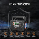 HOWEASY 260W Portable Power Station.178Wh Solar Generator(Solar Panel Not Included) with 2 110V/260W AC Power Socket Backup Power Supply, Suitable for CPAP, Outdoor Camping Travel Home Emergency HOWEASY