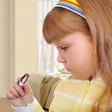 Conzy Russian Nesting Dolls for Kids, Stacking Wooden Handmade Matryoshka Dolls, 5 Piece Cute Cartoon Animal Pattern, Great Toy Gift for Girls Boys' Birthday or Home Decoration (Brown) Conzy