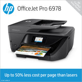 HP OfficeJet Pro 6978 All-in-One Wireless Color Printer, HP Instant Ink, Works with Alexa (T0F29A) HP