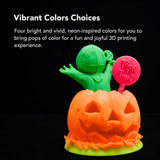 phrozen Standard Series 3D Printer Resin, 405nm DLP LCD UV-Curing Photopolymer Resin for Plastic Models, Action Figures, Jewelry, Prototyping, Bright Color (Neon-Peach, 1KG) phrozen