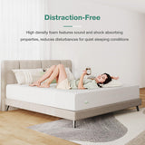 Novilla King Mattress, 10 Inch Foam Mattress, Double Air Zone King Size Mattresses with Flippable Design for Back & Side Sleeper, Tight Top Mattresses with Breathable Fabric Cover Novilla