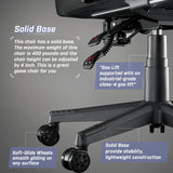 LEMBERI Gaming Chairs with Footrest,Ergonomic Video Game Chairs for Adults,Big and Tall Chair 400lb Weight Capacity, Racing Style Computer Gamer Chair with Headrest and Lumbar Support LEMBERI