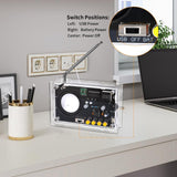 ScienSta Soldering Practice Kit, DIY Soldering Kit with 2" Speaker, USB/Battery Power, Clear Acrylic Case & Step-by-Step Guide ScienSta