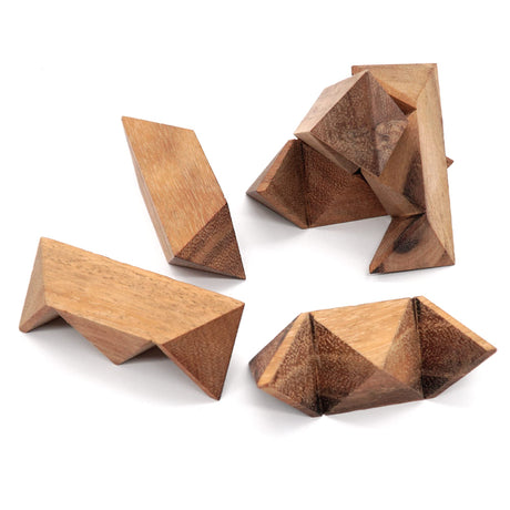 Adults Games Gifts Wooden Star Cube Puzzle Game Brain Teasers of The Logic Games for Kids and Teen to Challenge Puzzles for Fun Entertaining Things and Educational Tools of Parents BSIRI