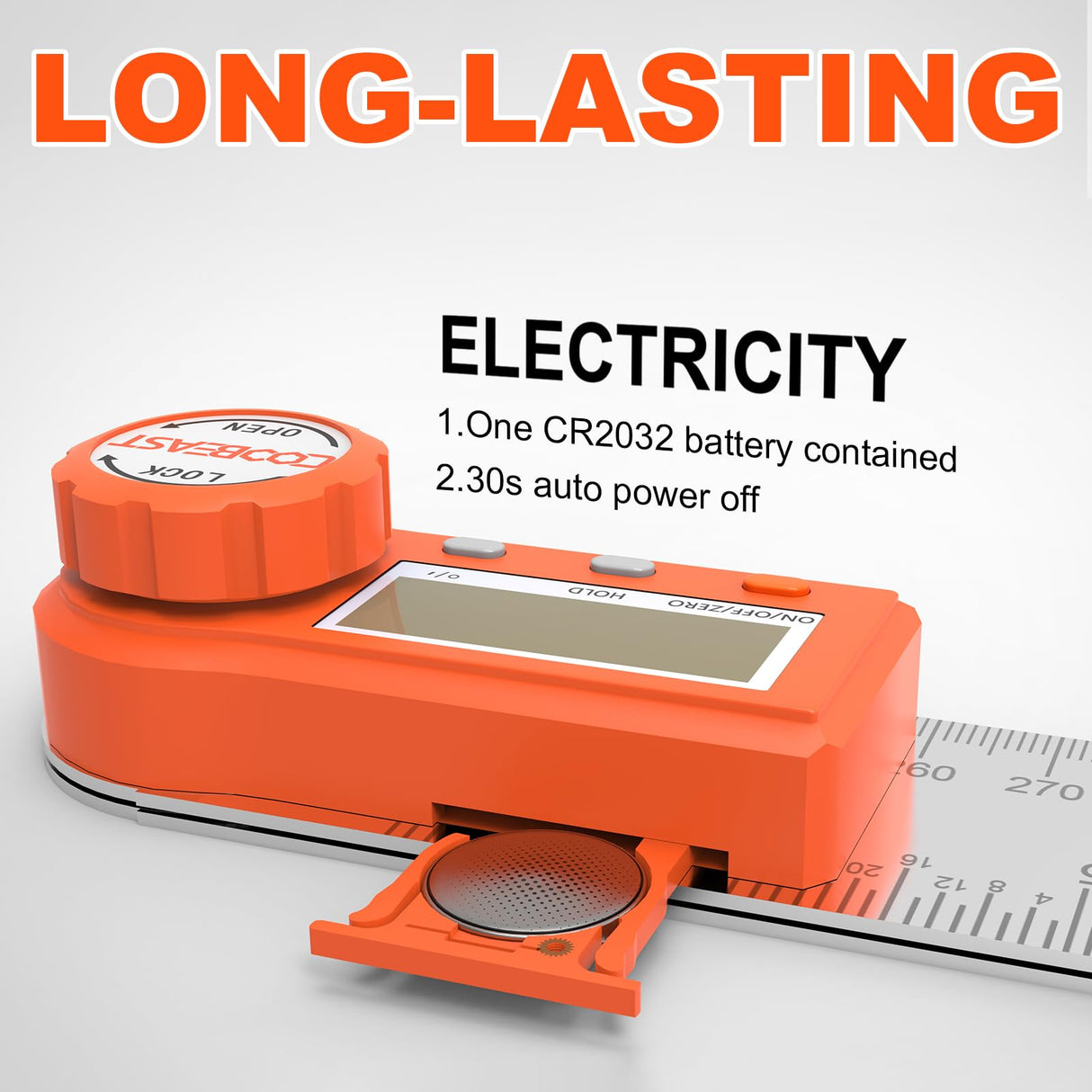 Coobeast Digital Angle Finder Ruler, Digital Angle Finder with 7 Inch/200 mm, Stainless Steel Digital Protractor for Woodworking, Construction, Architects & DIY Portable Digital Goniometer with Case coobeast