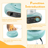 Pottery Wheel for Kids: Complete Pottery Painting Kit for Beginners - Adjustable Speed & Detachable Turntable - Pottery Tools and Art Supplies - Crafts Kits for 6 7 8 9 10 11 12 Year Old Girls & Boys Sockenear