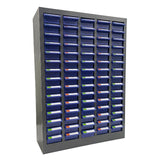 TECHTONGDA Bolt and Nut Tool Storage Steel Cabinet 75 Drawers Parts Cabinet Hardware Organizer and Storage Organization Shelves with Dividers Assortment KIT TECHTONGDA