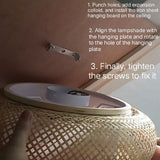 16"Woven Wicker Boho Light Fixtures Ceiling Mount, Hand-Woven Shade Flush Mount Ceiling Light, Farmhouse Rattan Ceiling Light Drum Shade, Flush Mount Chandelier for Bedrooom Nursery Restaurant OUKANING