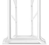 Whitmor 4 Tier 20 Pair Floor Shoe Rack - White Whitmor