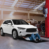 ITSOFT 60 x 38 in - Oil Absorbent Garage Floor Mat and Mechanic Pad - Protects Floor from Spills, Drips, Splashes and Stains | Washable, Cut to Size, Non Slip and Waterproof Backing Layer ITSOFT