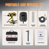 YesRight Handheld Welding Machine 110V 120A Portable Electric Welding Machine, IGBT Inverter Stick Welder with 6 Variable Current Adjustment for 3/32"-1/8" Welding Rod Tool YesRight