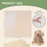 48 Pack Basswood Sheets,12 x 12 x 1/8 Inch,3mm Basswood Plywood Sheets with Smooth Surfaces, Unfinished Wood for Laser Cutting, Wood Burning,Drawing, Architectural Models and DIY Wood Crafts(48) Mtalluste