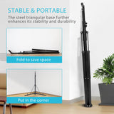 VIVOHOME Height Adjustable Foldable Heavy Duty Boxing Punching Bag Stand Steel Sandbag Rack Freestanding Up to 132 lbs for Home Fitness Stable VIVOHOME