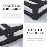 Vehowy 4 Inch Box Spring for King Bed,King Size Box Spring Only,Heavy Duty Mattress Foundation,Metal Bed Base,Non-Slip,Easy Assembly Vehowy