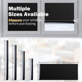 rabbitgoo Blackout Window Film, Sun Blocking Privacy Cover for Glass, Removable Opaque Room Darkening Dark Black Out Window Covers Tint Shades for Home Day Sleep Light Blocker 17.5 x 78.7 Inches rabbitgoo