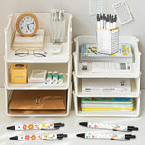 30 Sublimation Pens Set - 10 Blank Heat Transfer Pens,10 Resealable Pen Packaging Bags w/ 10 Foil Thank You Cards,Personalized Pen Diy for Christmas New Year Gift Office School Stationery Supplies Idealmuzik