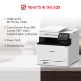 Canon Color imageCLASS MF751Cdw - Multifunction, Duplex, Wireless, Mobile-Ready Laser Printer with 3 Year Limited Warranty, White Canon