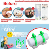 WAQONUY 2 in 1 Pinch Tumbler Clamp Grip Tool,Sublimation Tumblers Pinch 20 Oz,Sublimation Blanks Tumblers Skinny Straight with Heat Tape WAQONUY