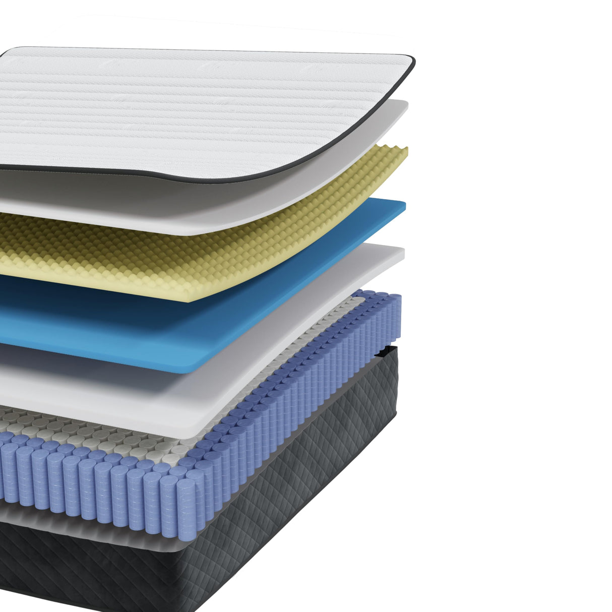 Swbvs Double Mattress, 10 Inch Hybrid Memory Foam Full Size Mattress, Full Bed Mattres in a Box Pressure Relief & Firm Mattresses,Double Size Matress Swbvs