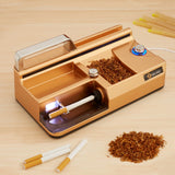 Electric Cigarette Rolling Machine, Automatic Cones Loader, Mini Portable Pre Rolled Cones Filling Maker, Automatic Roller, 317A Gold ASKJHKD