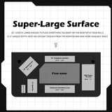 TOPSKY Gaming Desk Large Surface 63’’x31.5’’ with Cup Holder, Headphone Hook and Cable Management (Black) TOPSKY