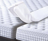 Vekkia Bed Bridge Twin to King Bed Converter Kit - 79in x 12in Split Twin to King Gap Filler for Adjustable Bed, Mattress Bed Connector with Washable Cover for Guests Stayovers (79in×12in) Vekkia