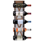 Autumn Alley Farmhouse Towel Holder, Rustic Wine Rack, Rolled Towel Rack, and Wine Holder for Farmhouse Bathroom Accessories Décor, Western Decor Wall Mounted Towel Rack, Rustic Brown Autumn Alley