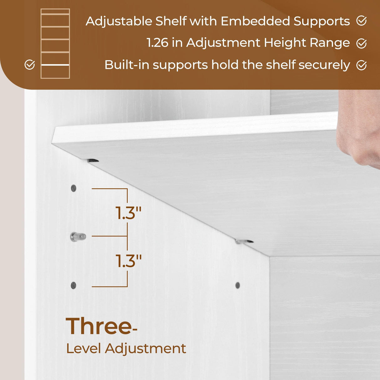 Yaheetech 6-Tier Open Bookcase and Bookshelf, Modern Simple Floor Standing Display Storage Shelves with Top Open Compartment for Home Office, Living Room, Bed Room - White Yaheetech