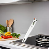 allsun Digital Meat Thermometer with Stainless Steel Probe, High Precision °C/°F Cooking Thermometer for Kitchen, Food & Home Use allsun