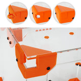 3D SOURCERER Universal 3D Printer Enclosure 5mm Plexiglass Kit [540x540x620mm Inner Volume] | Compatible with PRUSA MK4/MK3/Creality Ender 3/5 Pro | Fits IKEA Lack | Cover for Constant Temperautre 3D SOURCERER