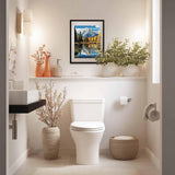 Cawpom National Park Paint by Number, Grand Teton Paint by Numbers Kit for Adults, Mountain Landscape Wall Art, Lake Tree DIY Acrylic Painting, Nature Poster Home Decor(16x20inch, No Frame) Cawpom