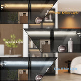 FUFU&GAGA Display Cabinet with Glass Doors and LED Lights, 78.7” Tall Bookshelf Glass Storage Cabinet with 5-Tier Shelf, Modern Bookcase for Living Room Office, Black 31.5”W x 14.2”D x 78.7”H FUFU&GAGA