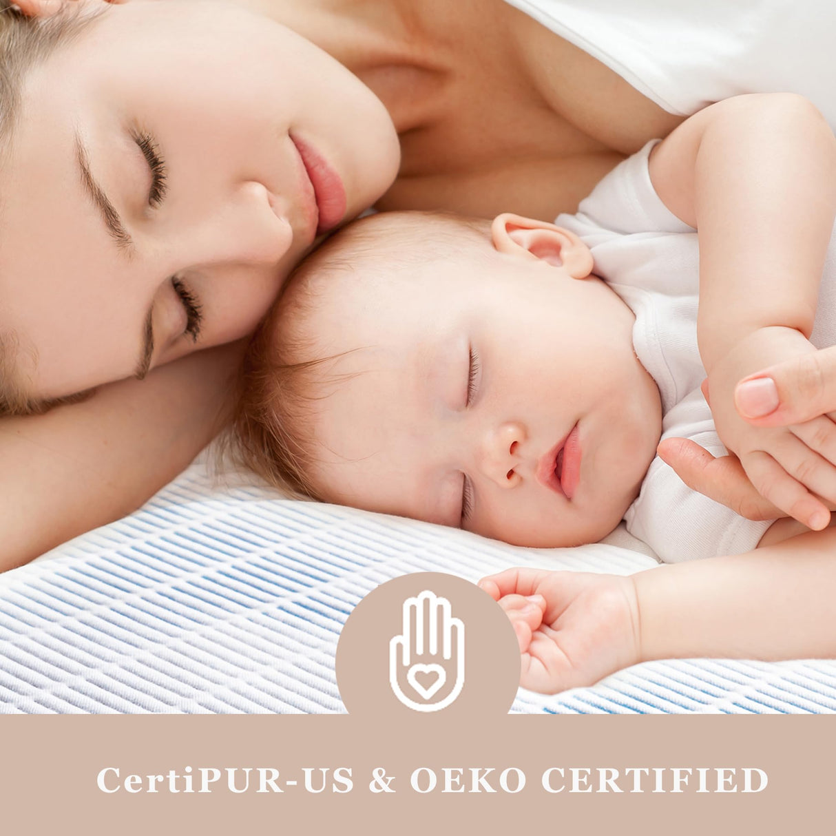 BedStory 4 Inch Firm Mattress Topper Twin Size - Pain-Relief Memory Foam Bed Topper, Cooling Gel High-Density Mattress Pad, Skin-Friendly Non-Slip Cover, CertiPUR-US Certified BedStory