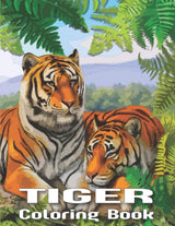 TIGER COLORING BOOK: An Adult Tiger Coloring Book With 29 Beautiful Tiger designs for stress relieving and relaxation Majosta