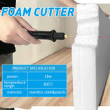 8 In 1 Foam Cutter Electric Cutting Machine Pen Tools Kit 100-240V /18W Hot Wire Foam Cutter Kit Styrofoam Cutting Pen For Polyethylene Eva Foam Carving Crafts Vanwoke