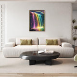 ZENDIYO Rainbow Falls Diamond Painting Kits for Adults, 5D Diamond Art Kits for Adults Beginners, DIY Full Drill Diamonds Dots Gem Art Painting and Crafts for Home Wall Decor 12x16inch ZENDIYO