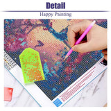 OXYSURE 12 Pack Diamond Painting Kits for Adults,Animal Cat Diamond Painting Set for Gift Home Wall Decor - 5D DIY Craft Kit with Diamonds OXYSURE