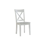 Boraam Jamestown Dining Chair, Set of 2, Antique White Boraam