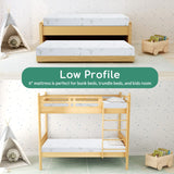 Airdown Full Mattress, 6 Inch Memory Foam Mattress in a Box for Kids with Breathable Bamboo Cover, Medium Firm Green, Trundle Bed, CertiPUR-US Certified, Made in USA (AD-DM-6F) Airdown