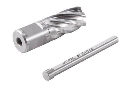 ACTOOL 3/4" Diameter × 1" Depth of Cut HSS ANNULAR Cutter with 3/4'' Weldon Shank ACTOOL
