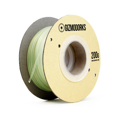 Gizmo Dorks ABS Filament for 3D Printers 1.75mm 200g, Glow in The Dark - WoodArtSupply