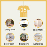 50 pcs Sublimation air fresheners Blanks ，Sublimation Blanks Products DIY Air Freshener for Car and Home Hanging Decoration Sublimation car freshener Blanks Sublimation Ornaments Blank GEKIXUTP