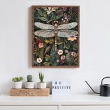 AIBOERL Retro Dragonfly Diamond Art Kits for Adults,Dragonfly 5D Diamond Painting Kits for Adults Beginners, DIY Full Round Drill Diamond Dot Painting Gem Art Kits for Adult, Home Wall Decor 12x16Inch AIBOERL