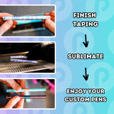 Sublimation Pen Pinch Perfect, Pen Sublimation Tool, Pen Clamp for Sublimation Blank Pens Pinch Perfect