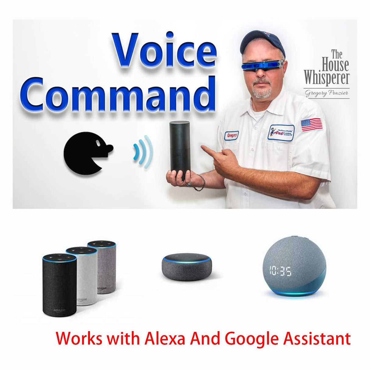 Universal Smart WiFi Ceiling Fan Remote Control Kit, Compatible with Alexa, Google Assistant and Smart Life App, No Hub Required DIMMER Humpptom