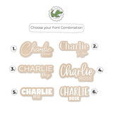 Baby Name Sign, Custom Nursery Name Sign, Wooden Kids Room Decor, Wall Decor, Baby Shower Gift, Personalized Christmas Gifts BUSY PUZZLE