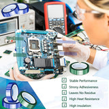 Potanro 6 Rolls Heat Resistant Tape Heat Tape Rolls Adhesive Transfer Tape for Heat Sublimation Press Vinyl,No Residue (20mm x 16m) Potanro