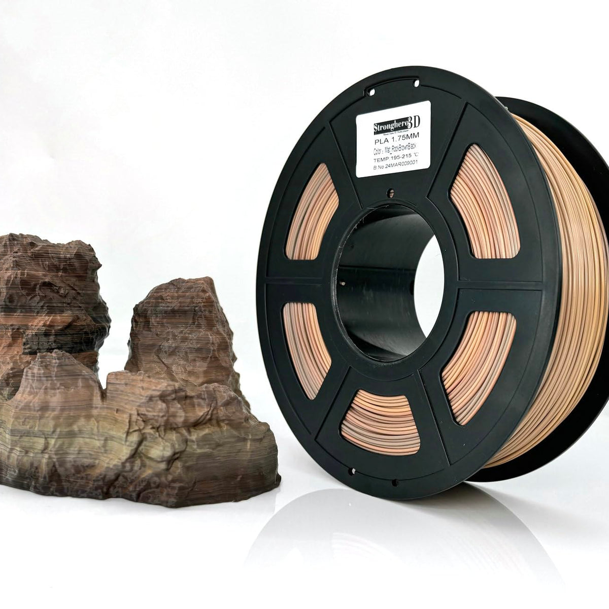 Shell Pla Stronghero3D PLA 3D Printer PLA Filament 1.75mm,Core Shell Co Extruded ...