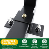 VIWAT Carport 10x15 FT, Metal Carport with Enhanced Base, Outdoor Heavy Duty Garage Galvanized Car Shelter for Pickup, Car, Boat and Tractors VIWAT